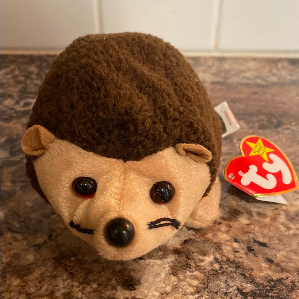 TY Beanie Baby Hedgehog Plush - Prickles
